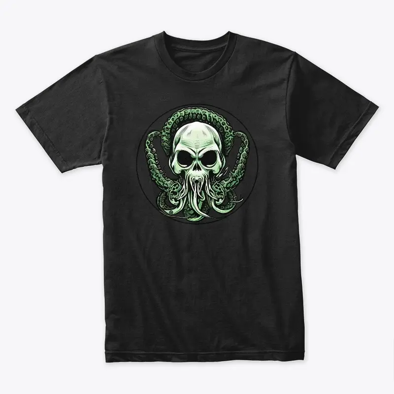 Skull with tentacles!