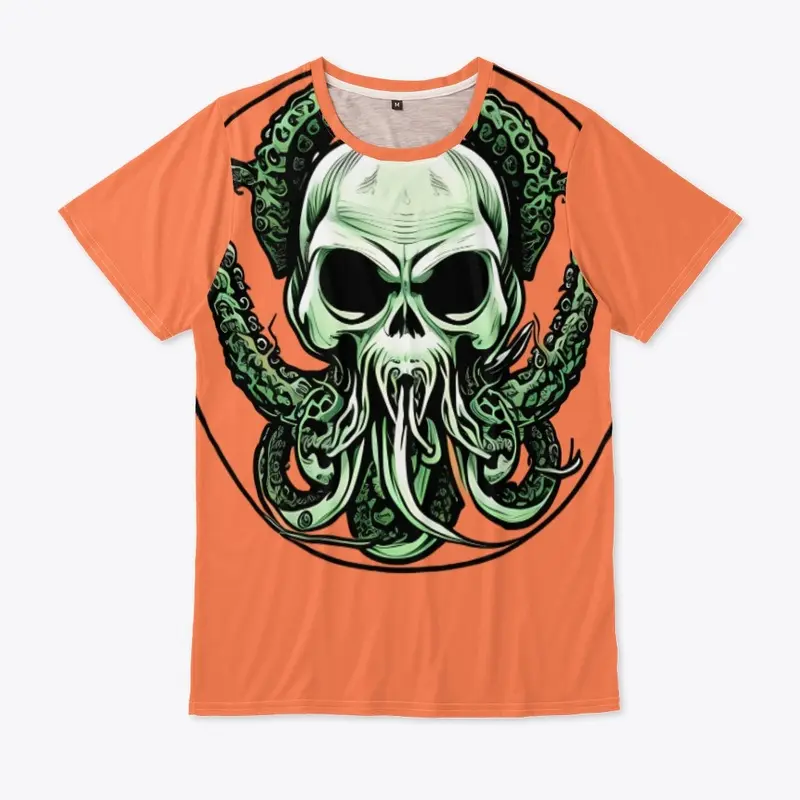 Skull with tentacles!